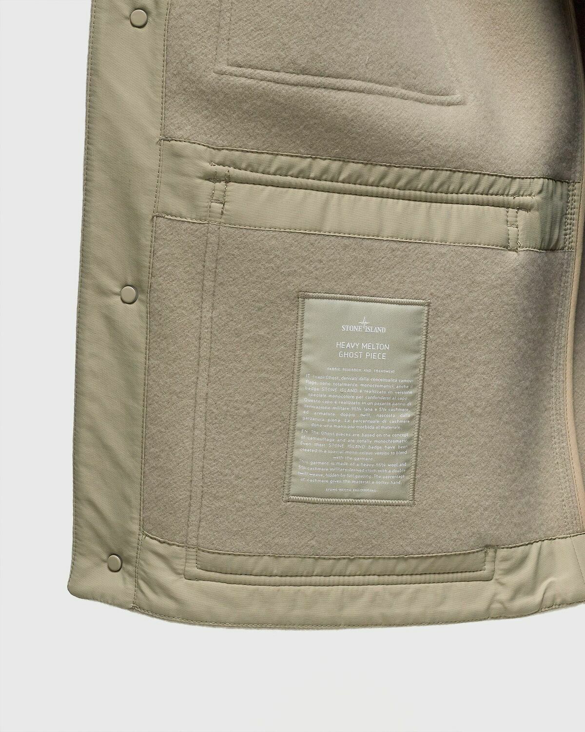 Stone Island Heavy Melton Stone Island Ghost Beige