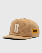 Rhude Suede R Crown Brown - Mens - Caps