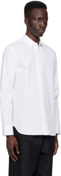 Jil Sander White Spread Collar Shirt