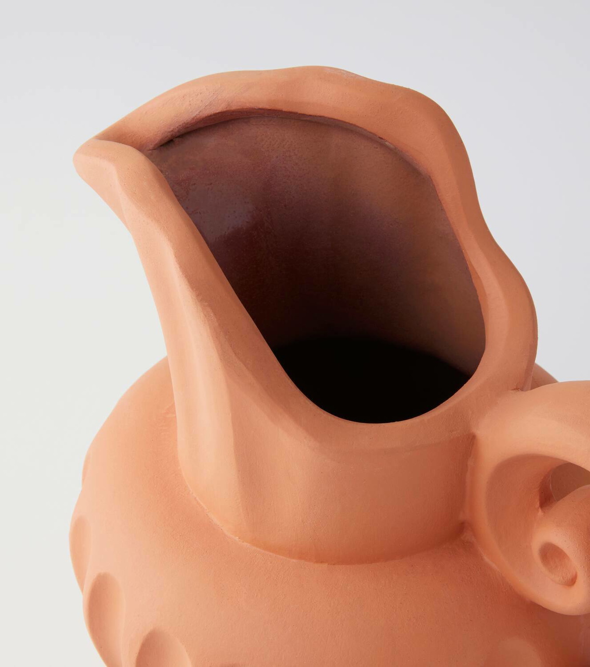 Seletti Magna Graecia terracotta carafe by Antonio Aricò