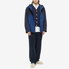 Inverallan Men's 9H Aran Knitted Waistcoat in Navy