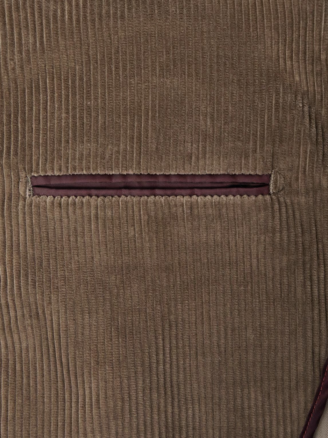 Rubinacci - Cotton-Corduroy Blazer - Brown
