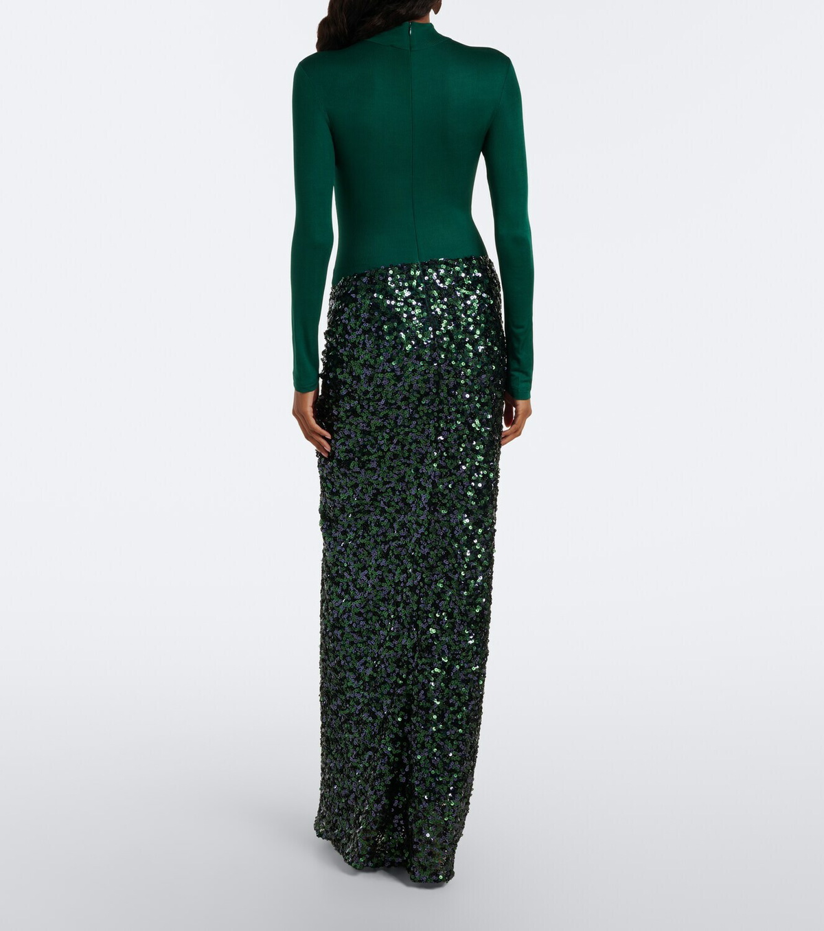 Christopher Esber Gathered sequined gown