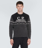 C.P. Company Chenille cotton jacquard sweater