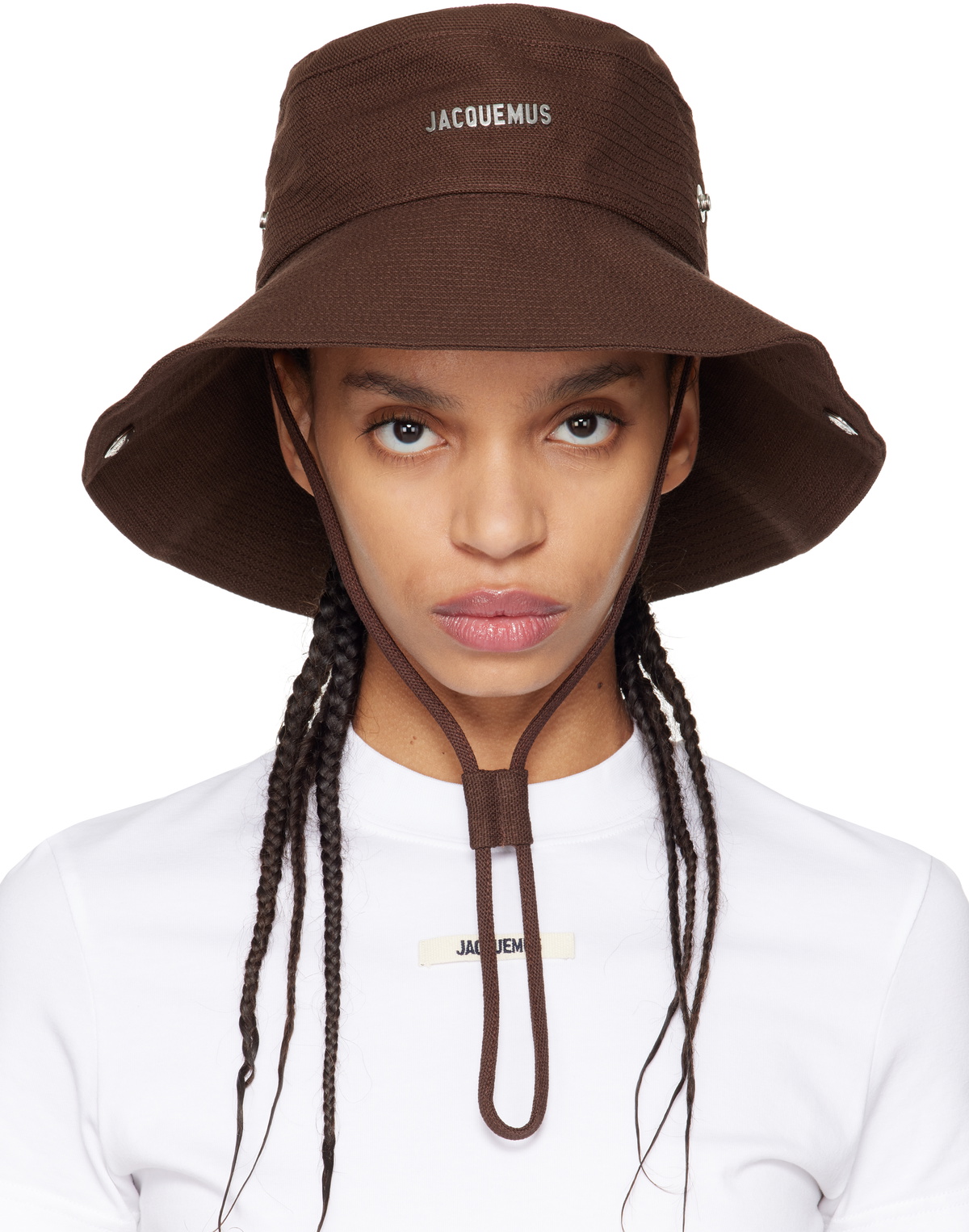 JACQUEMUS ブラウン The de-Nimes バケットハット brown-the-de-nimes-bucket-hat.jpg