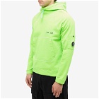 END. x C.P. Company ‘Adapt’ Plated Fluo Fleece Hoodie in Green
