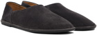 The Row Gray Canal Loafers