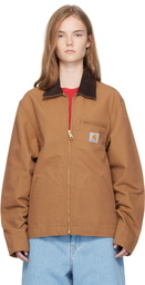 Carhartt Work In Progress Brown Detroit Jacket