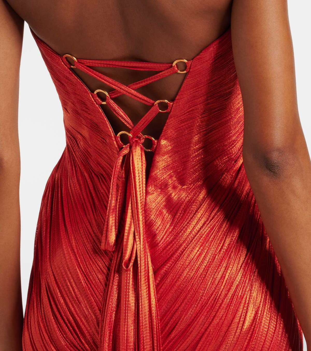Maria Lucia Hohan Stephanie silk tulle corset gown