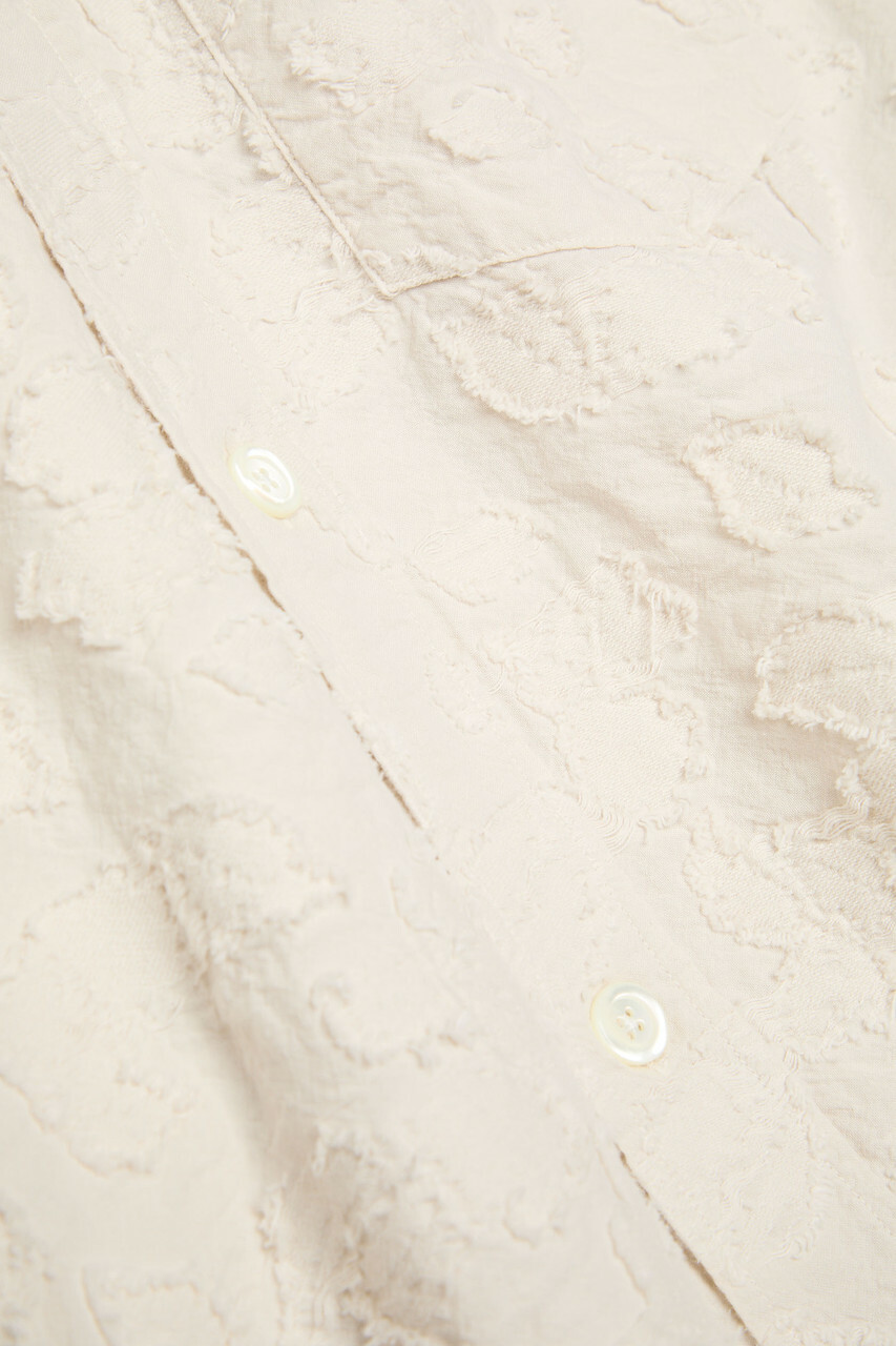 Norse Projects Fil Coupé Stretch-cotton Shirt Ecru