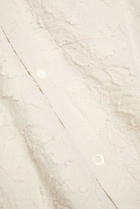 Norse Projects Fil Coupé Stretch-cotton Shirt Ecru
