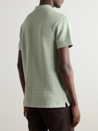 Mr P. - Organic Cotton-Piqué Polo Shirt - Green