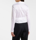 Tove Bronte cotton wrap top