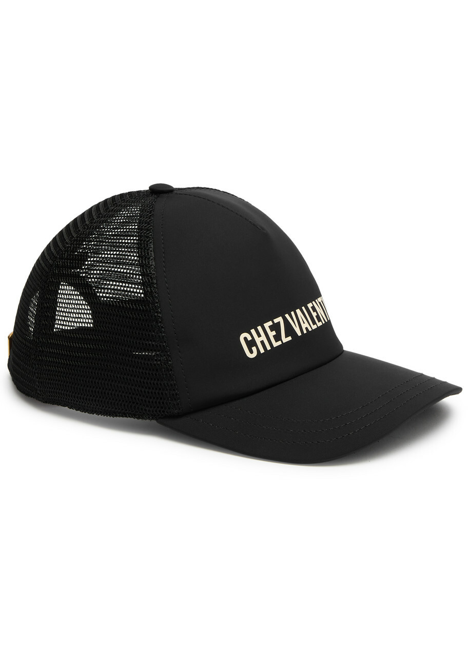 Valentino Garavani Logo-print Shell Trucker cap Black Valentino