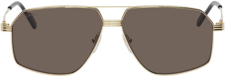 Photo: Cartier Gold Wire Aviator Sunglasses