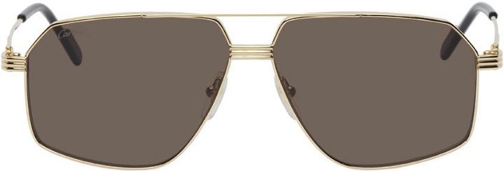 Photo: Cartier Gold Wire Aviator Sunglasses