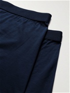 ORGANIC BASICS - Two-Pack Lite Stretch-TENCEL Lyocell Boxer Shorts - Blue