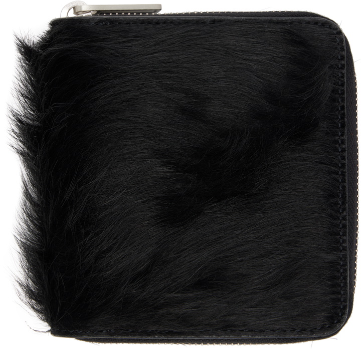 Rick Owens Black Porterville Invite Envelope Wallet Rick Owens