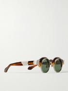Matsuda - Round-Frame Gold-Tone and Acetate Sunglasses