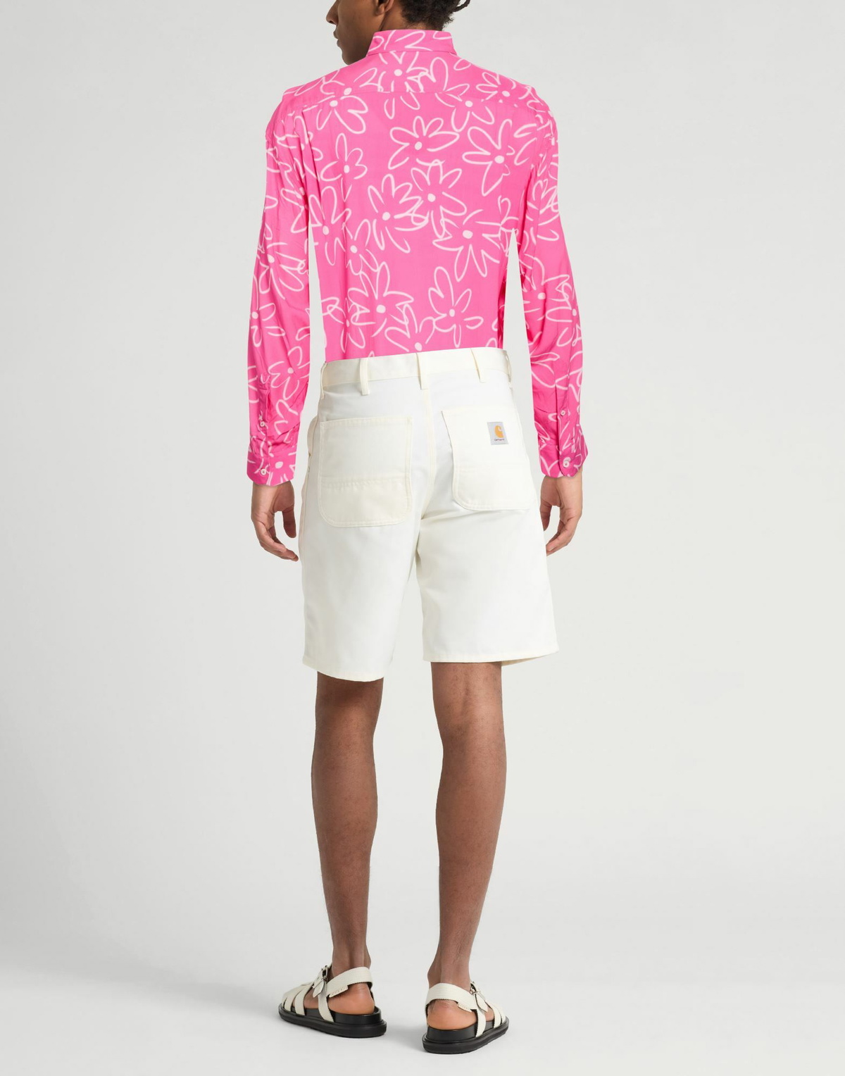 Jacquemus Mens Shirt Fuchsia