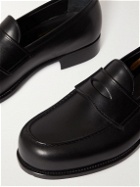 George Cleverley - Nicholas Leather Loafers - Black