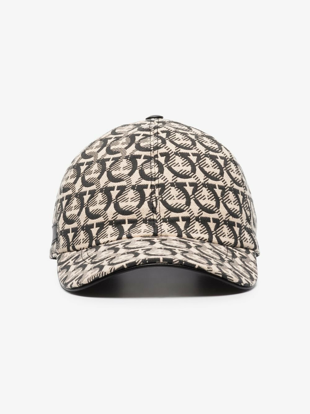 Ferragamo Interlocking Gancini Print Baseball Cap Salvatore