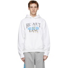 Helmut Lang White Saintwoods Edition HL Ocean Hoodie