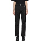 C2H4 Black Intervein Track Pants
