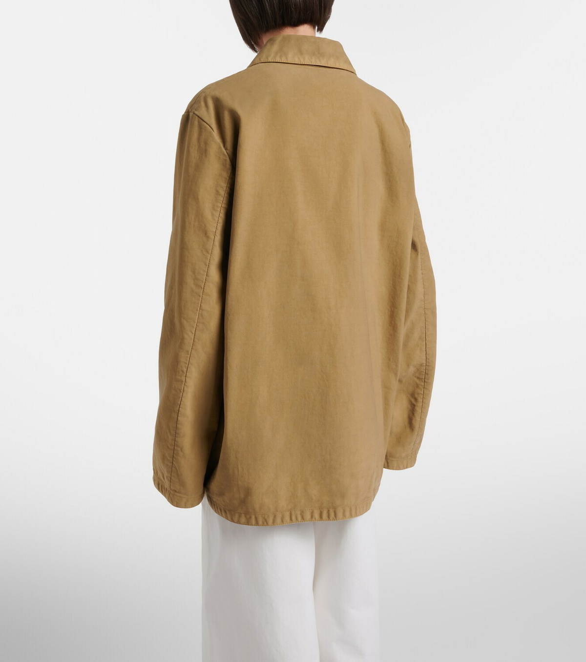 The Row Baeza cotton jacket