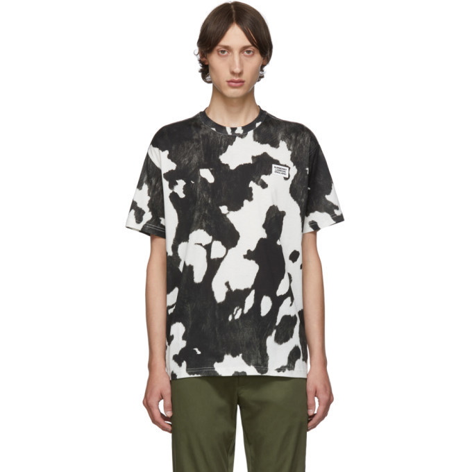 Photo: Burberry Black and White Cow Carrick T-Shirt