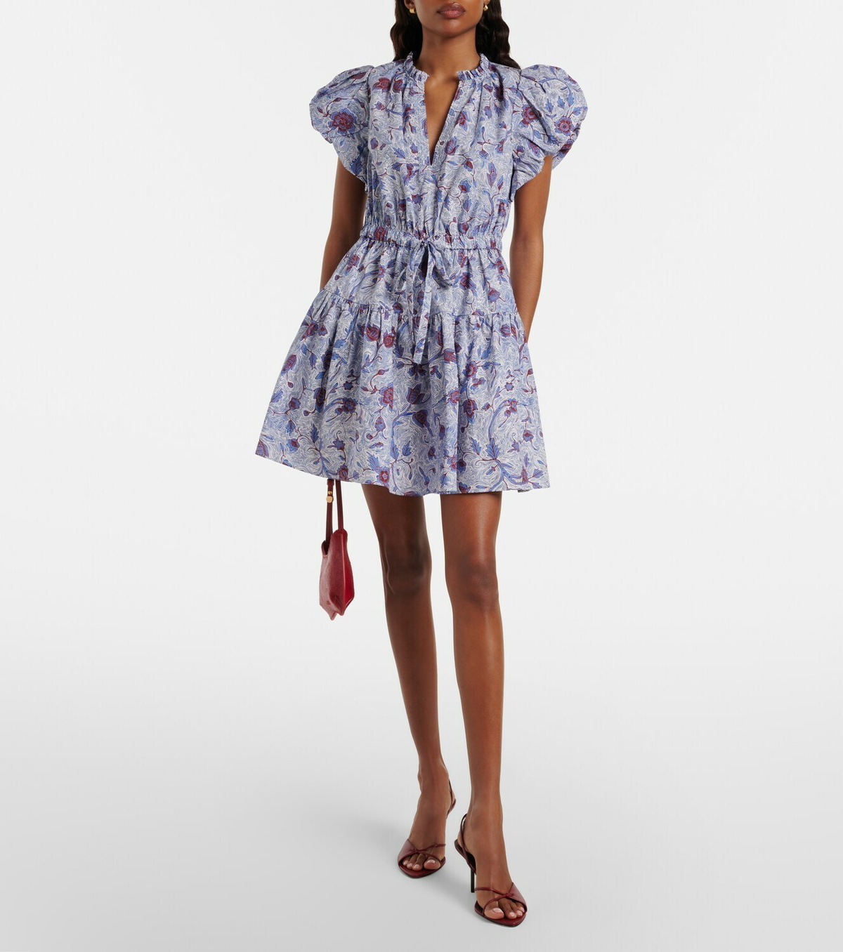 Ulla Johnson Izel floral cotton minidress
