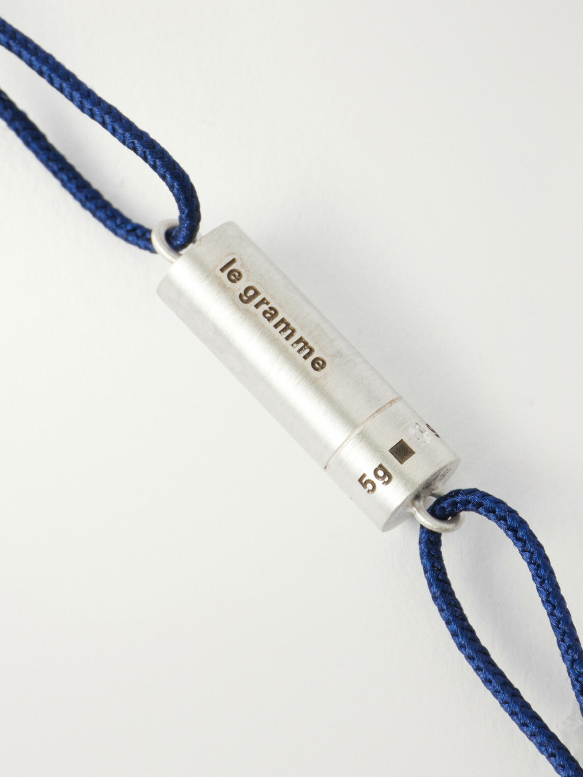 Le Gramme - 5G Sterling Silver Woven Bracelet