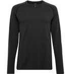 Lululemon - Metal Vent Tech 2.0 Mélange Stretch-Jersey T-Shirt - Black