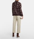 'S Max Mara Giraffa mohair-blend sweater
