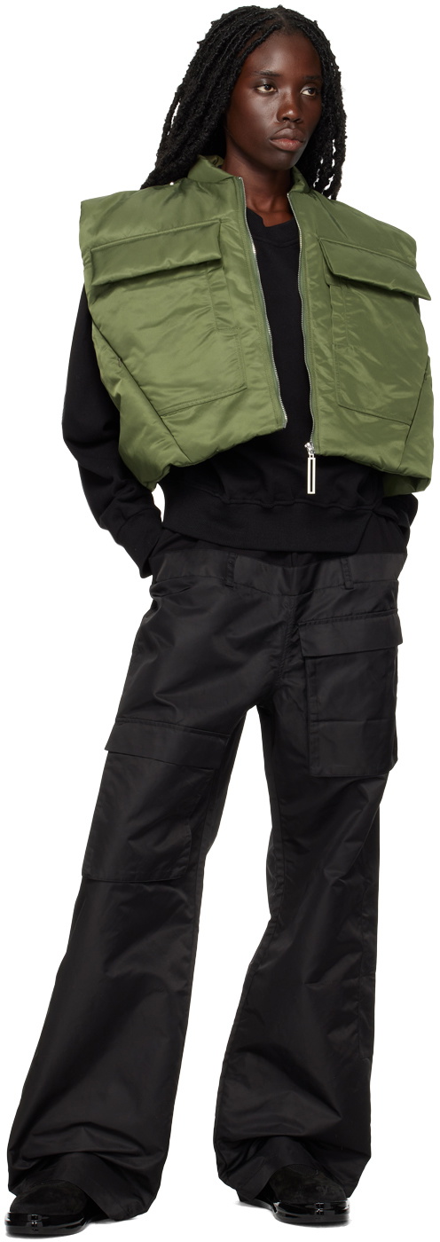 SPENCER BADU Khaki Insulated Vest