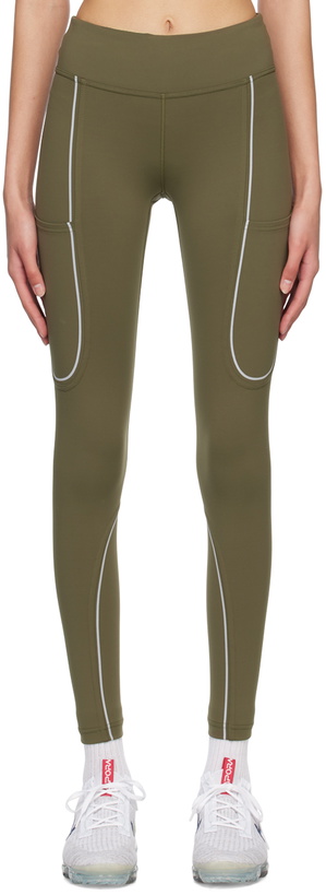 Photo: Outdoor Voices Green Drawstring 7/8 Leggings