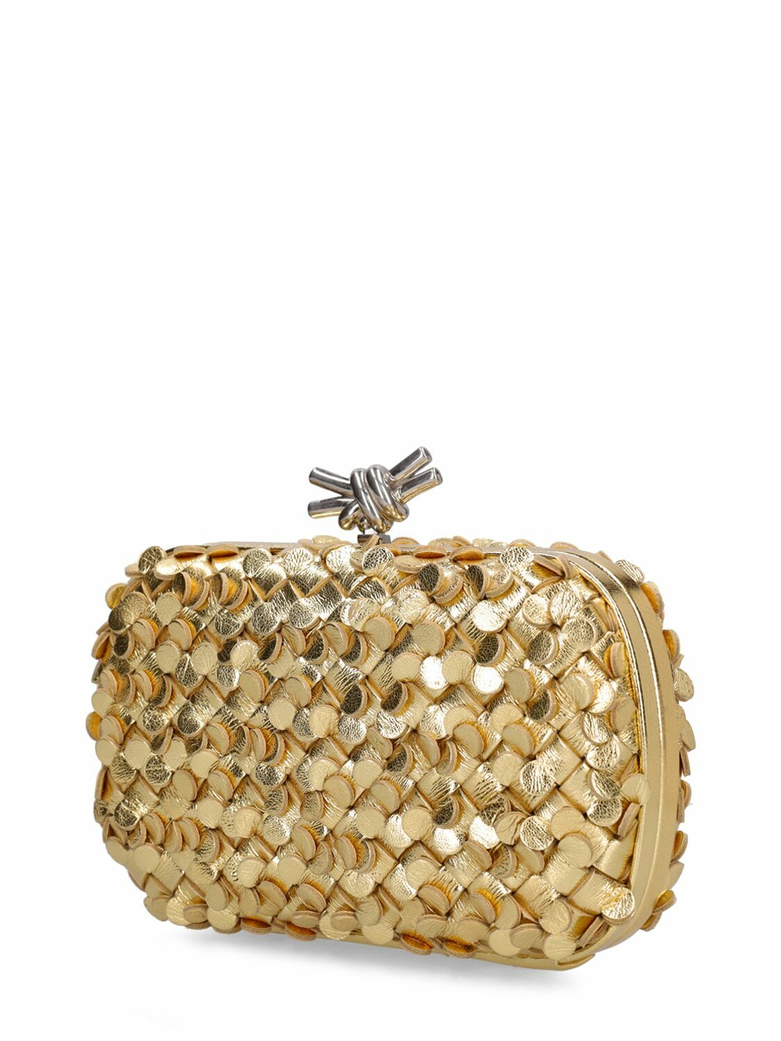 BOTTEGA VENETA - Knot Leather Clutch