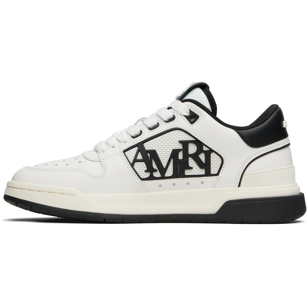 AMIRI White & Black Classic Low Sneakers