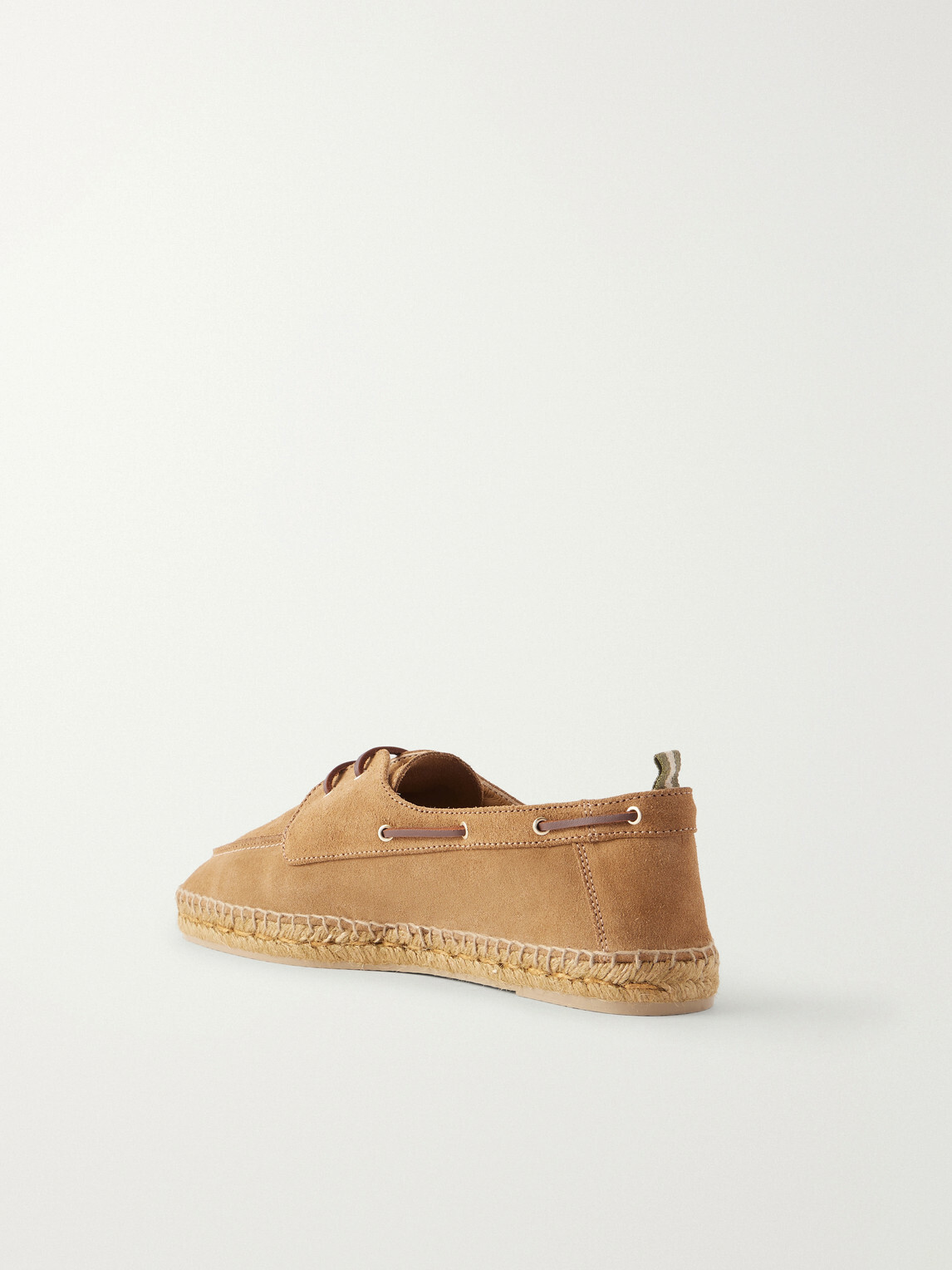 Castañer - Nemo Suede Boat Shoes - Neutrals