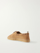 Castañer - Nemo Suede Boat Shoes - Neutrals
