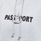 Pass~Port Men's Featherweight Embroidery Hoody in Ash