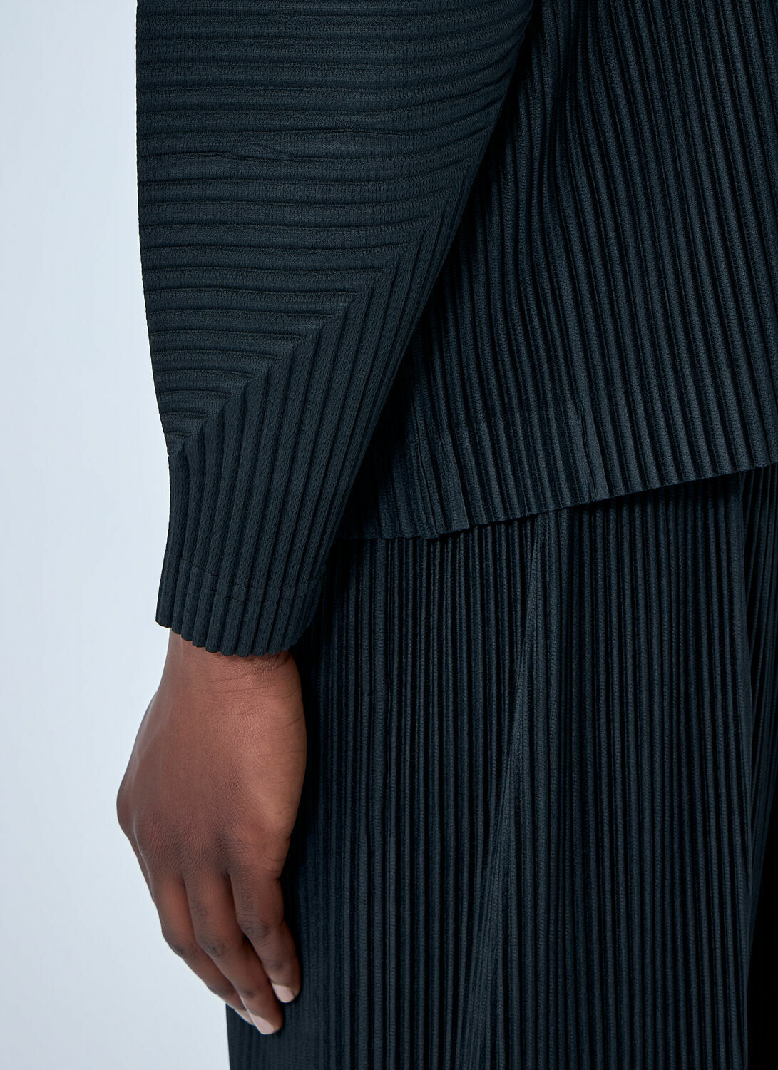 Homme Plissé Issey Miyake Pleated Button-Up Jacket