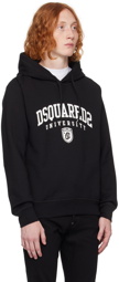 Dsquared2 Black 'University' Hoodie