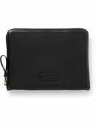 TOM FORD - Leather-Trimmed Nylon Document Holder