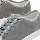 Lanvin Men's DBB1 High Shine Toe Cap Sneaker in Grey