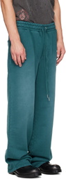Ksubi Green Rugged Synthesis Sweatpants