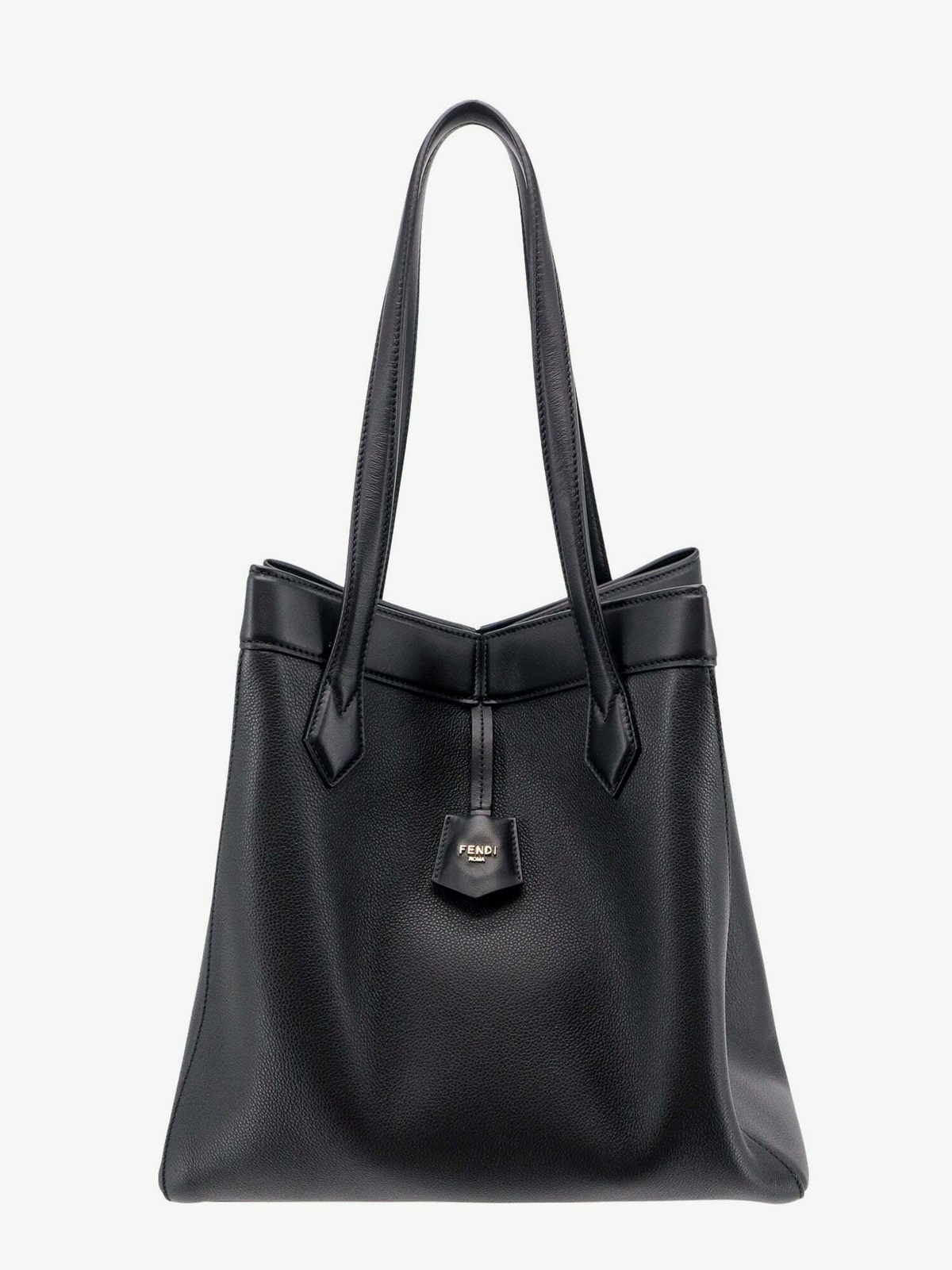 Fendi Origami Large Black Womens Shoulder Bag Fendi