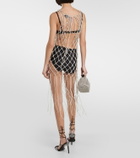 Giuseppe di Morabito Crystal-embellished minidress