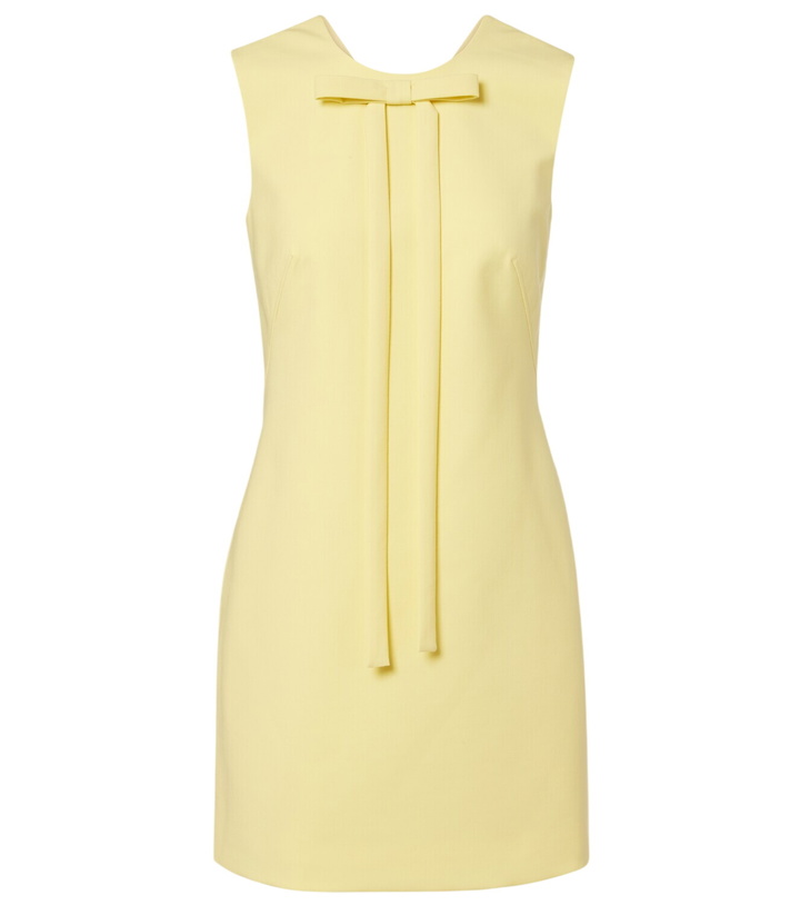 Photo: Emilia Wickstead Sorra bow-detail minidress
