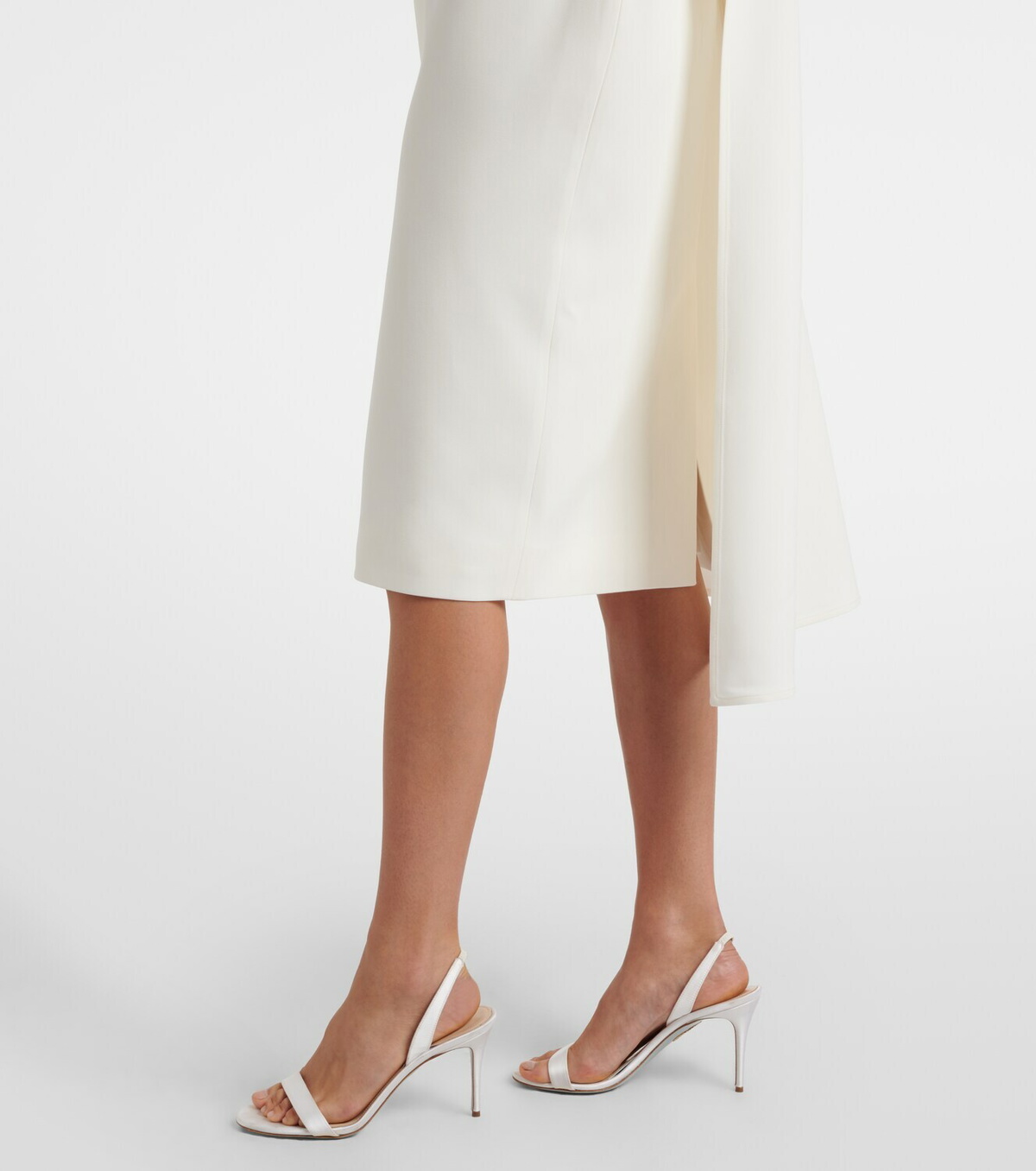 Elie Saab Caped cady cocktail dress